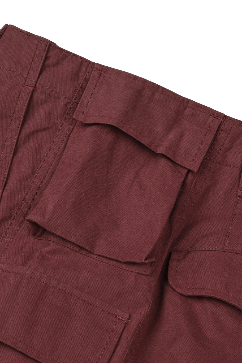 6 Flap Pocket Trousers (Red)