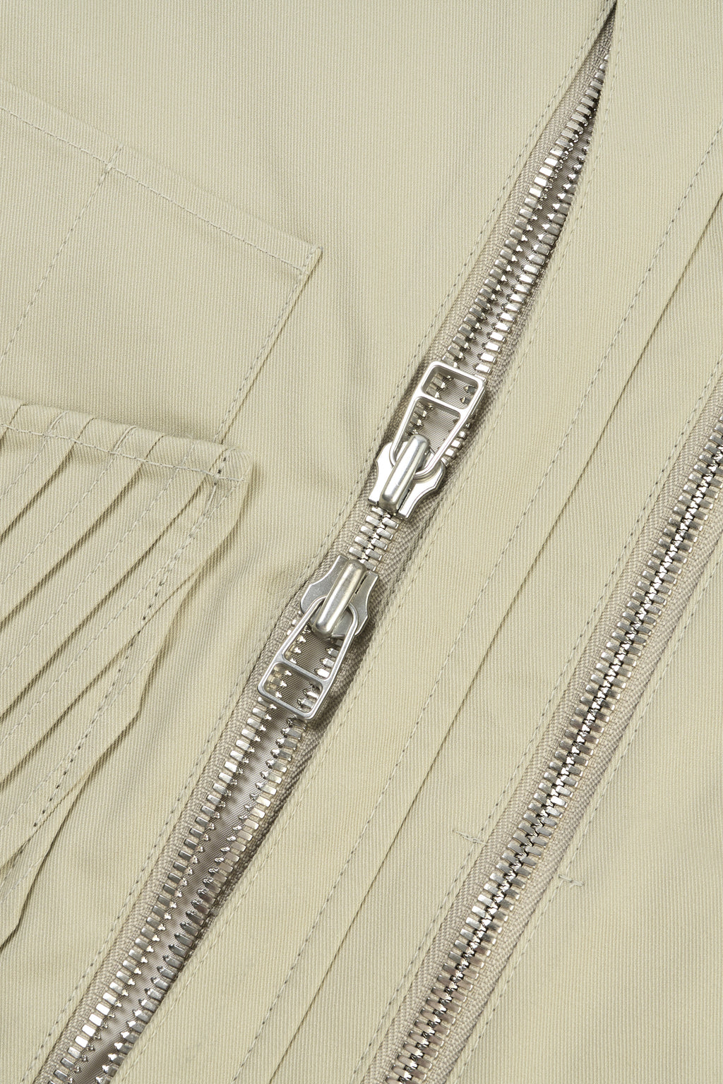 Wave Moto Jacket (Beige)