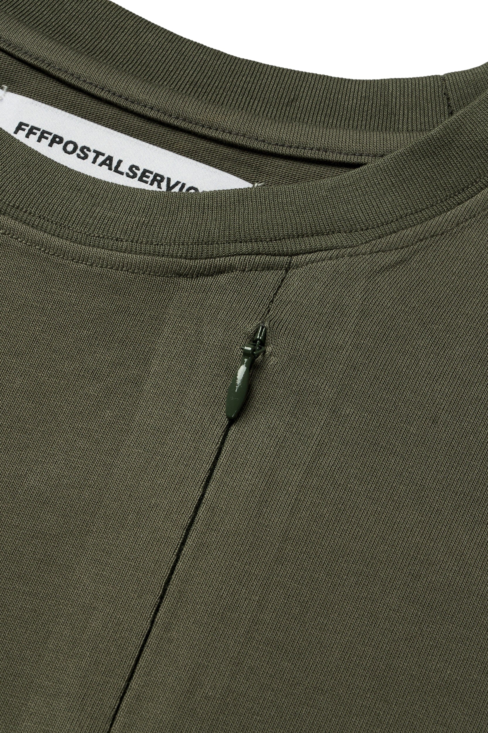 SWAF Conceal Zip T-Shirt (Army/White)