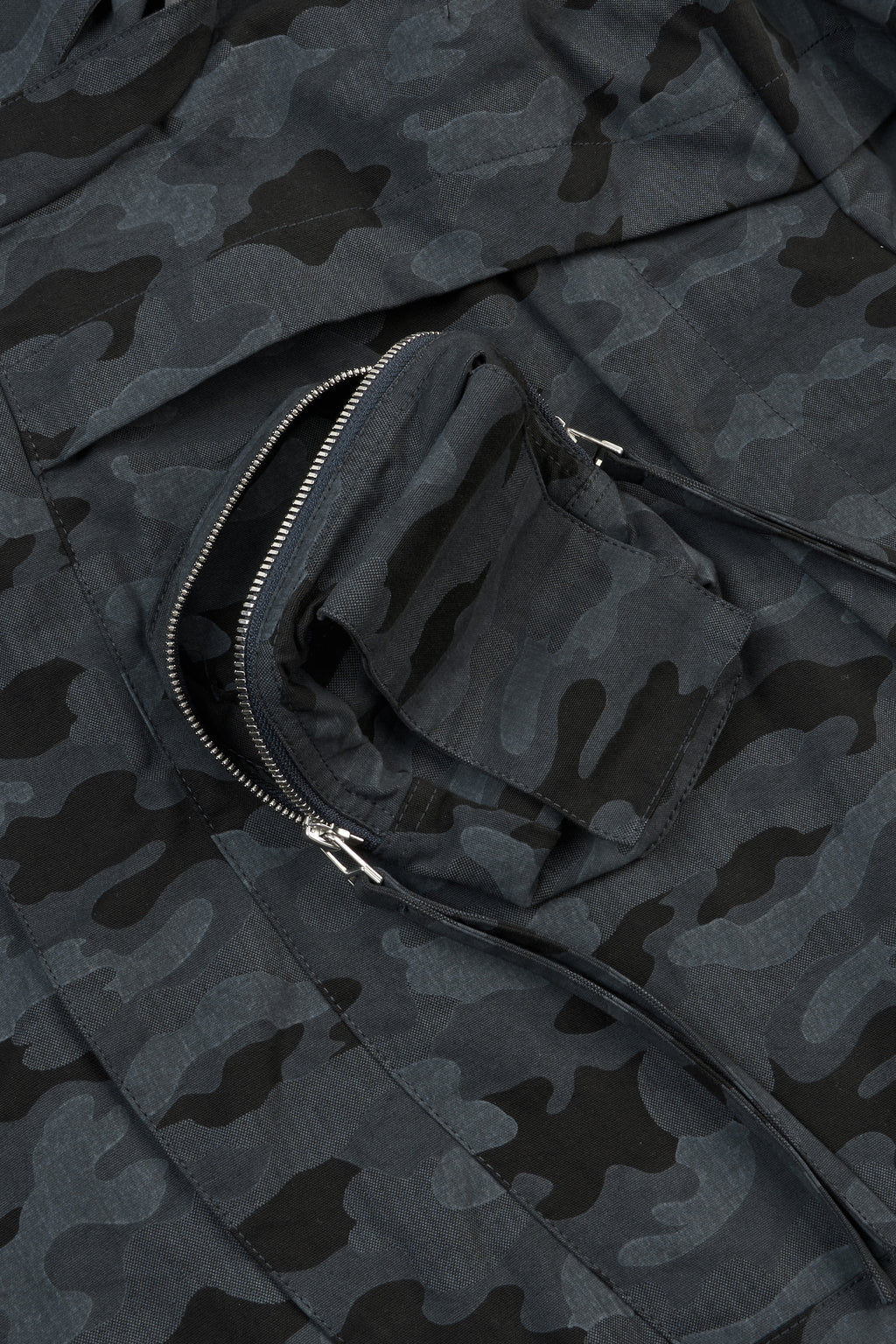 MK3 Curved Zip Jacket (Blue Camo)
