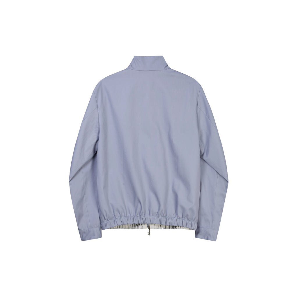 Asymmetrical Operator Zip Jacket (Sky Blue) Online Exclusive