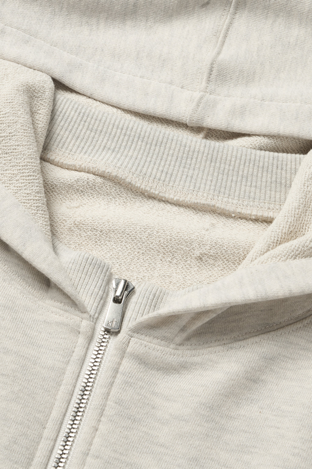 RH Zip Up Hoodie (Heather Grey)