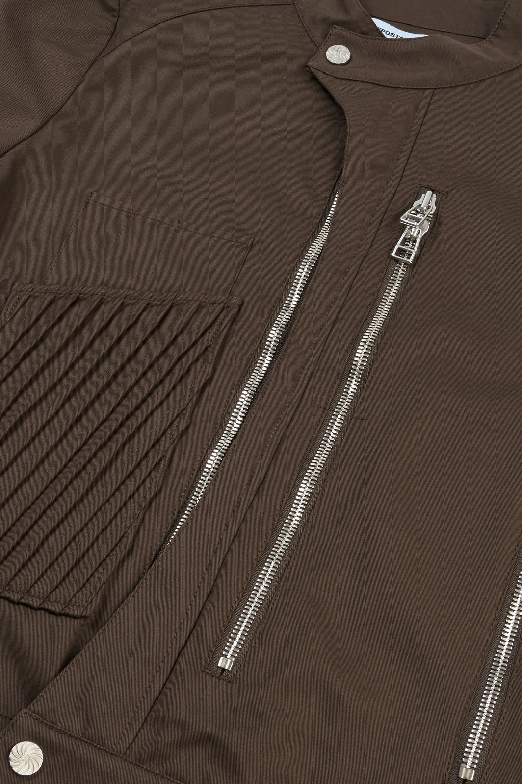 Wave Moto Jacket (Fondant Brown)