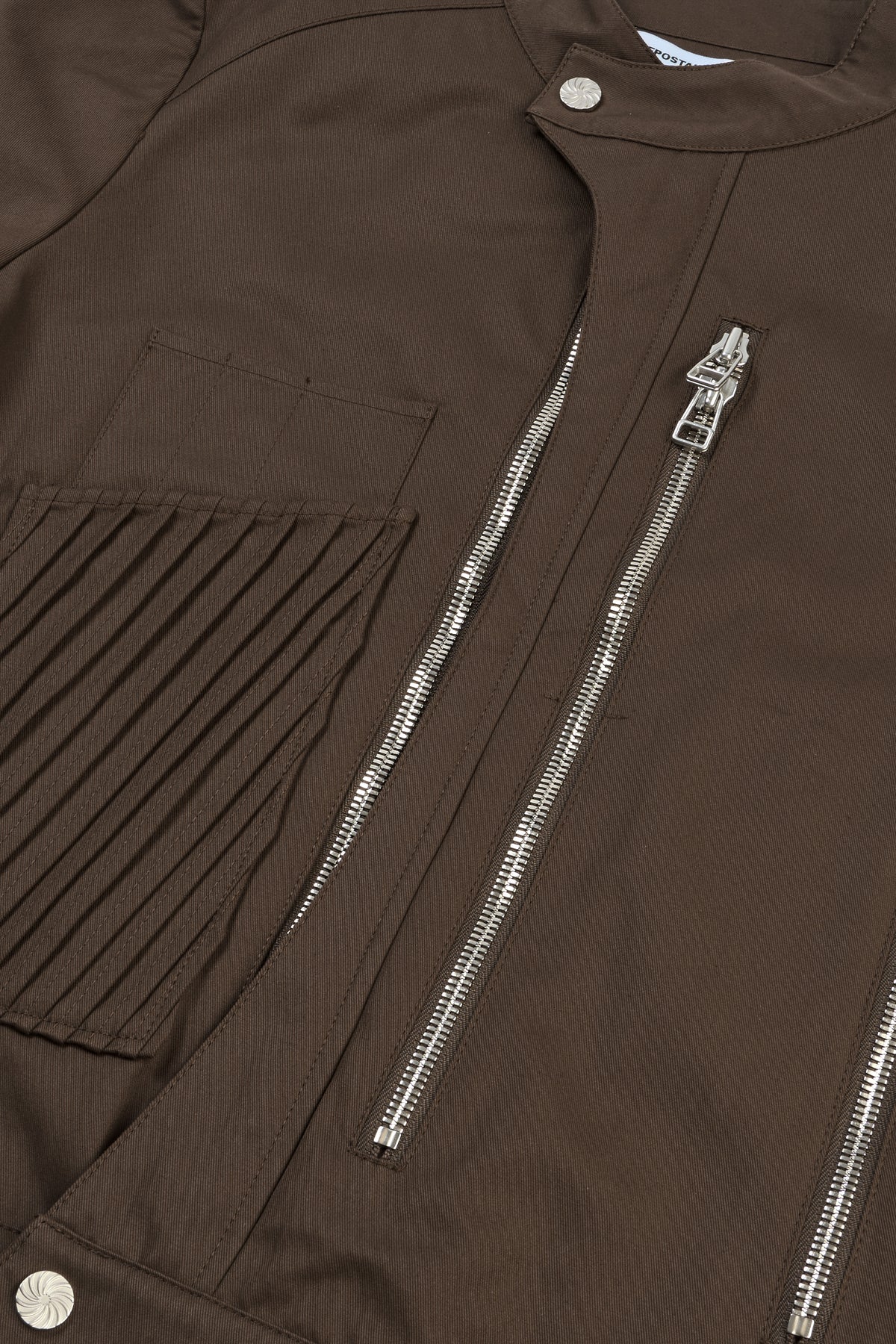 Wave Moto Jacket (Fondant Brown)