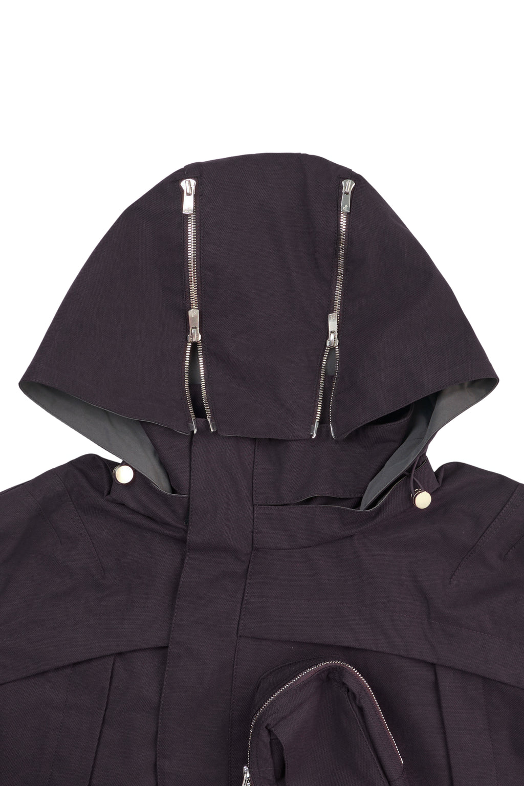 MK3 Curved Zip Jacket (Wine)