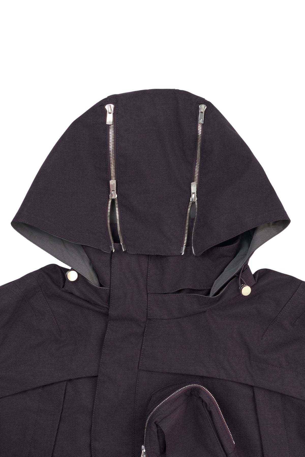MK3 Curved Zip Jacket (Wine)