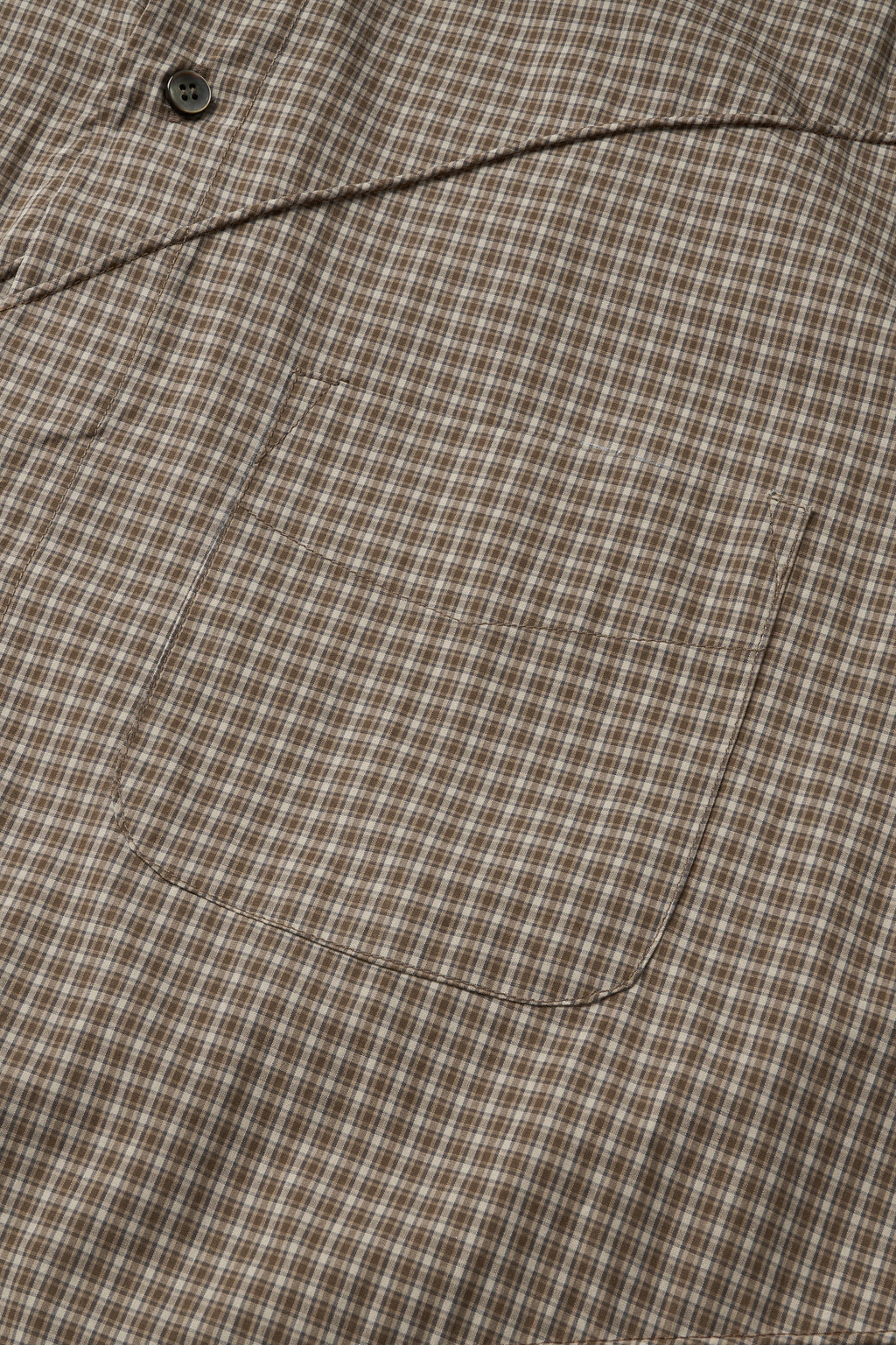 Diffraction Button Up Shirt (Beige Multi)