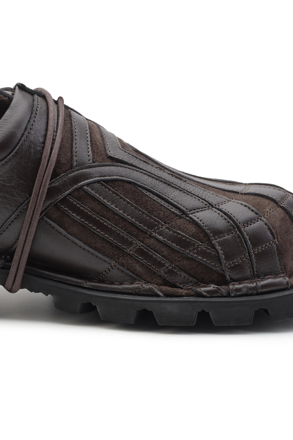 Banner Lace Up Derby (Dark Brown/Brown)