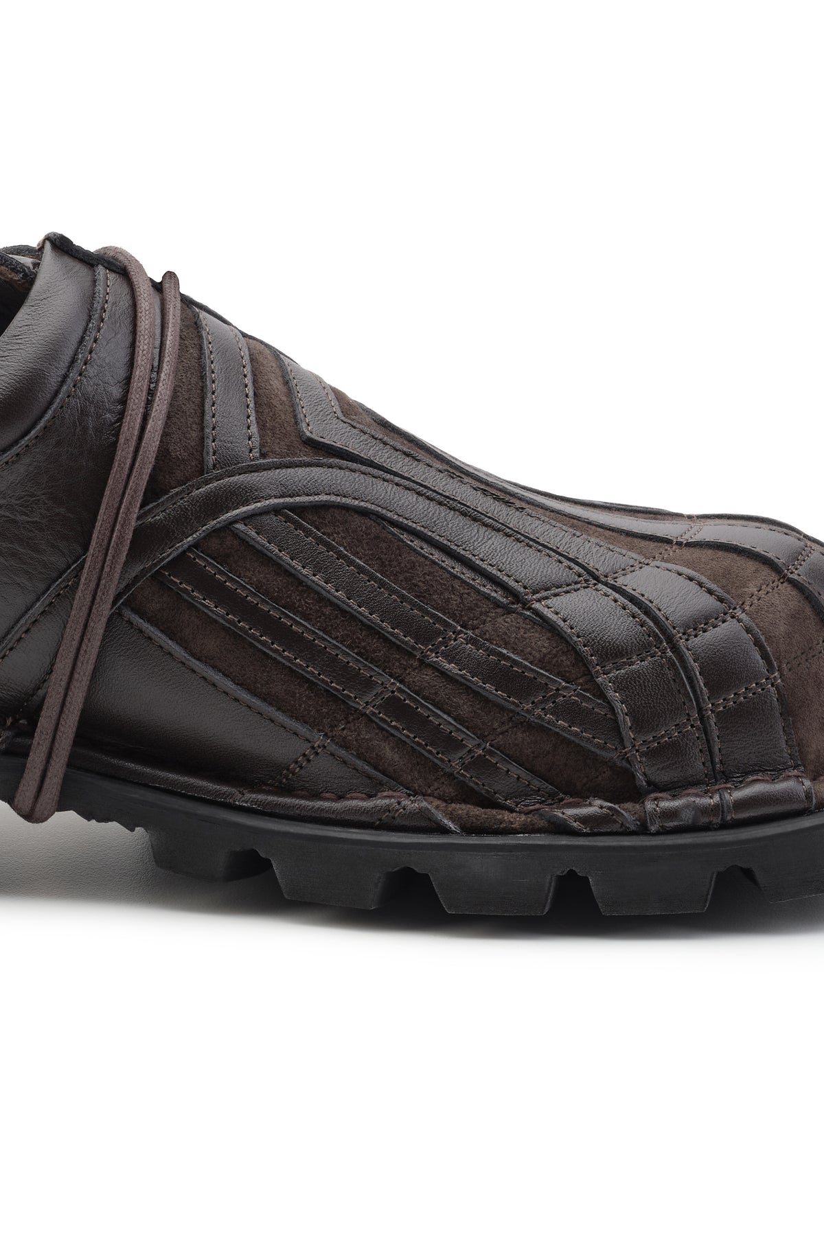Banner Lace Up Derby (Dark Brown/Brown)