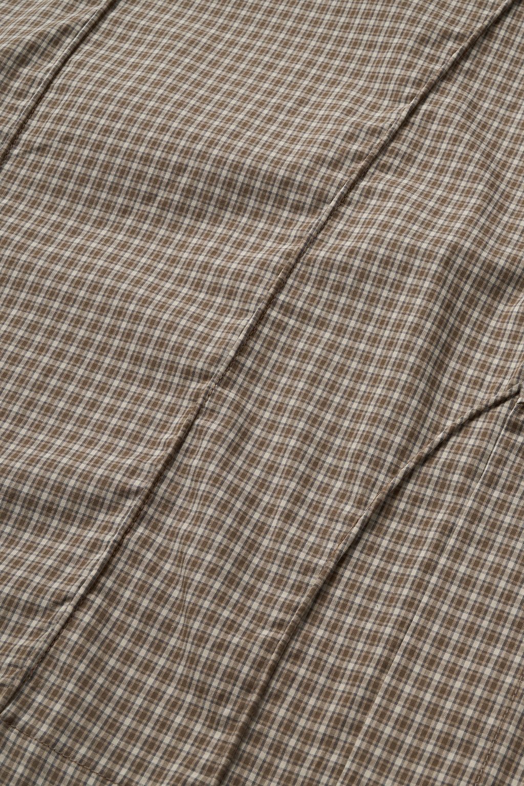 Diffraction Button Up Shirt (Beige Multi)