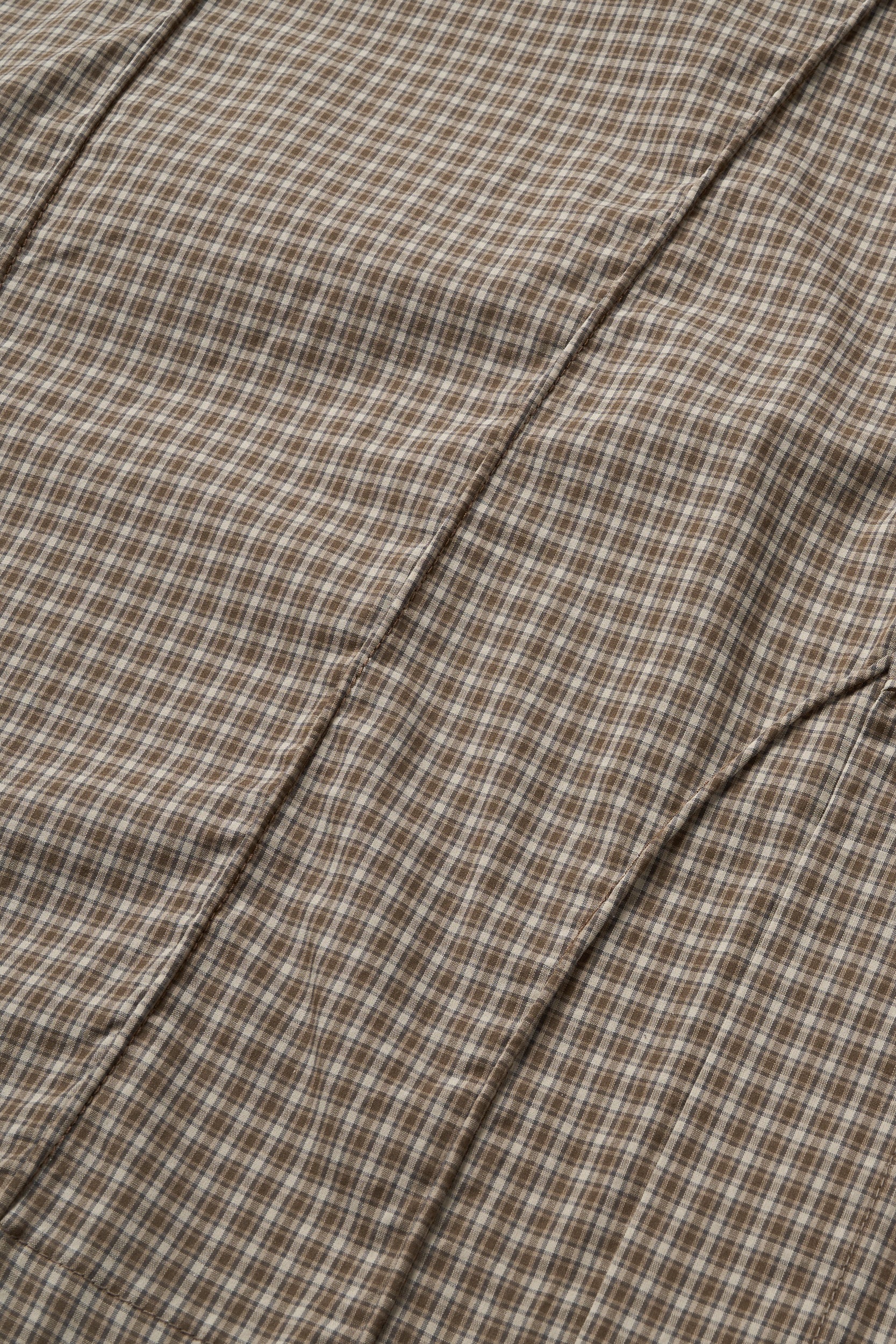 Diffraction Button Up Shirt (Beige Multi)