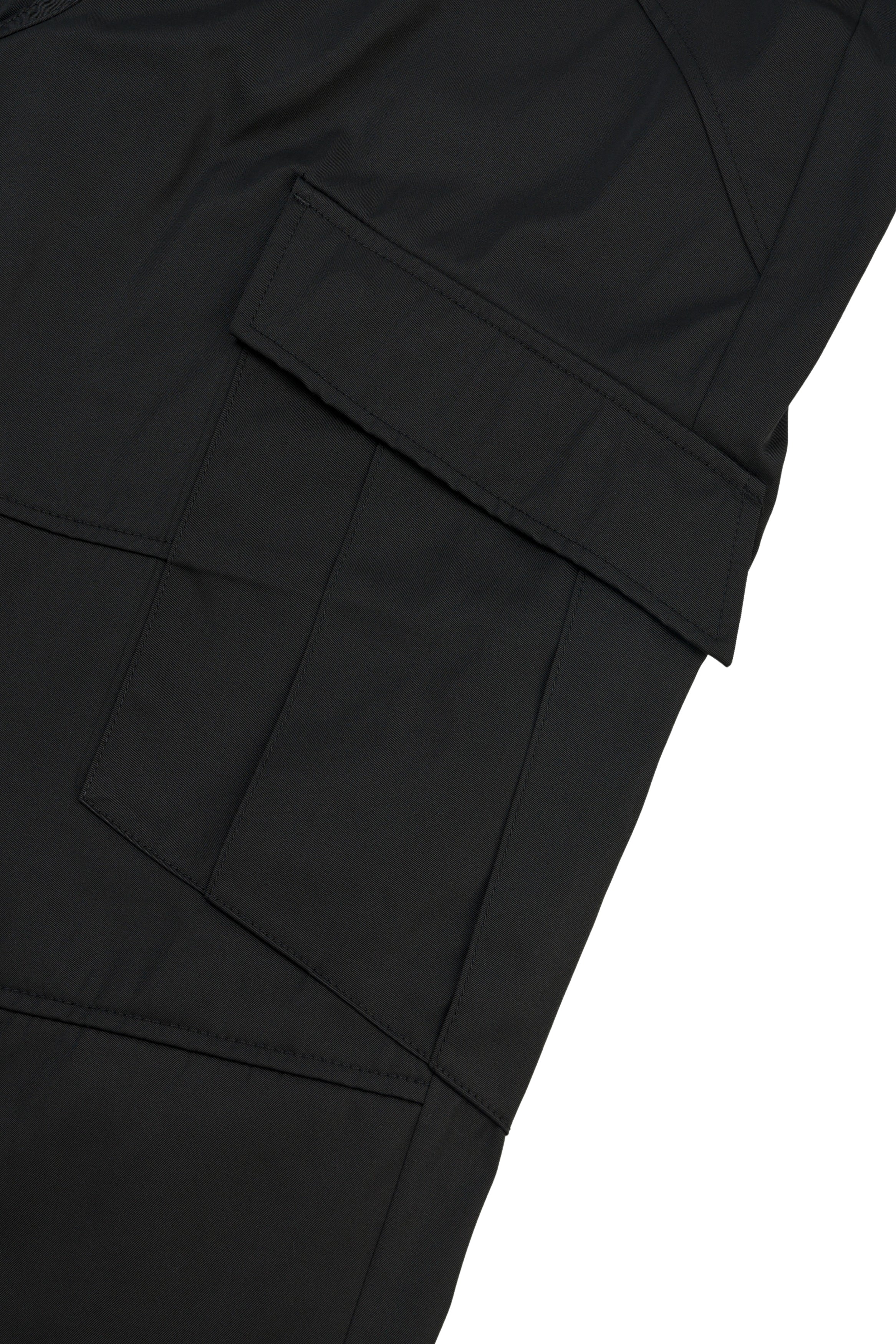 Diffraction 3-Way Zip Cargo Trouser (Black)