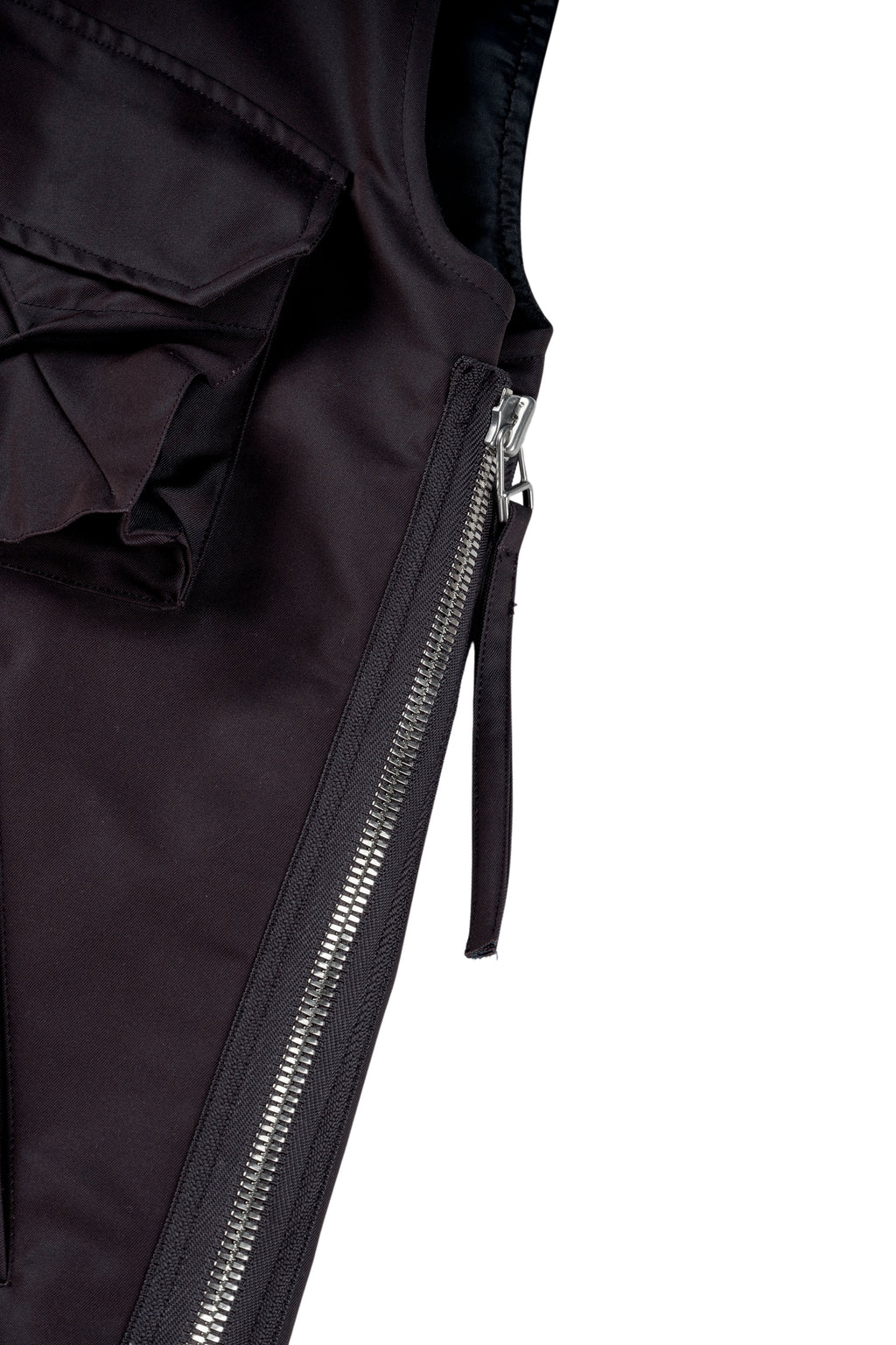 Darted Kalf Vest (Techno Violet)