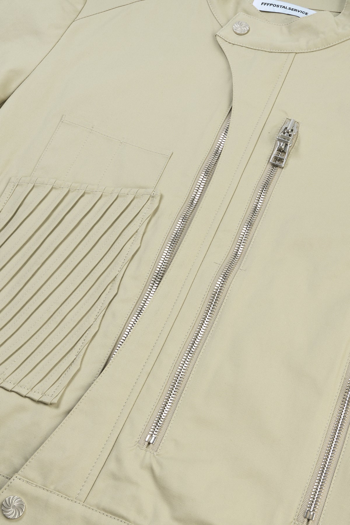 Wave Moto Jacket (Beige)