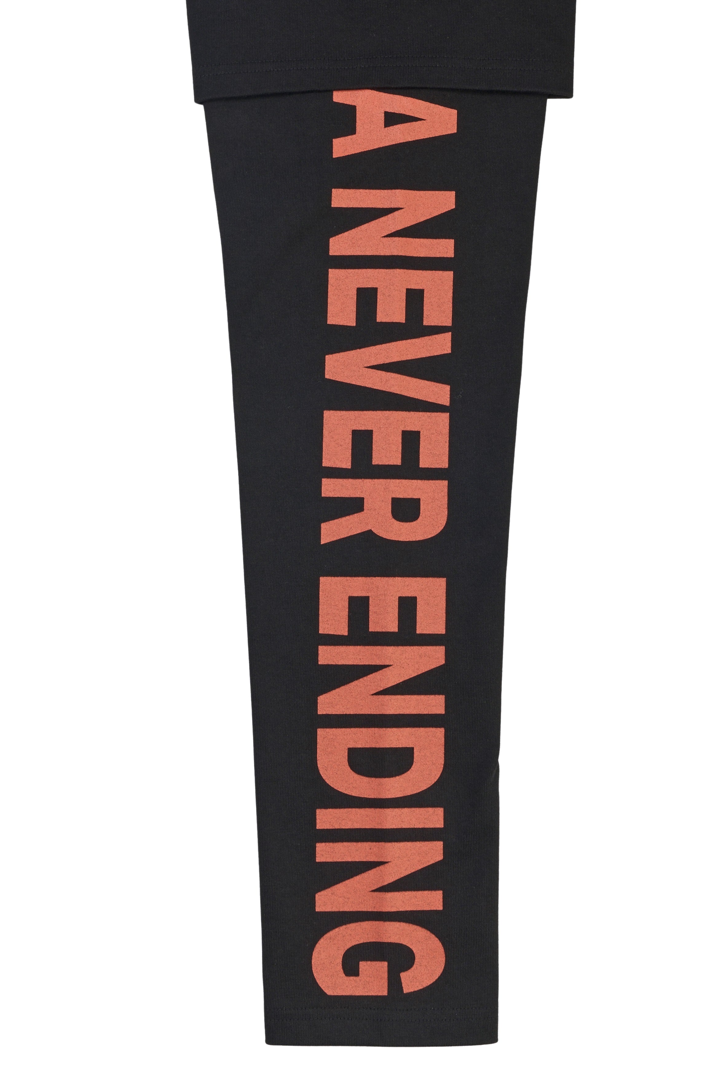 Defense Printed Deconstructed Longsleeve (Black/Violet)