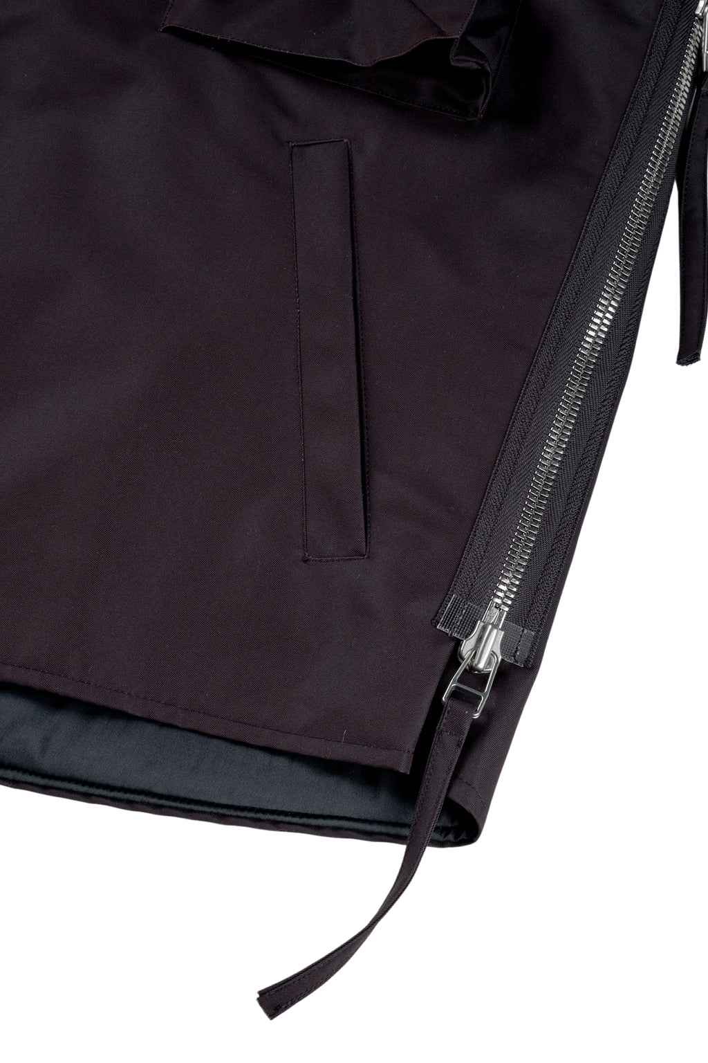 Darted Kalf Vest (Techno Violet)