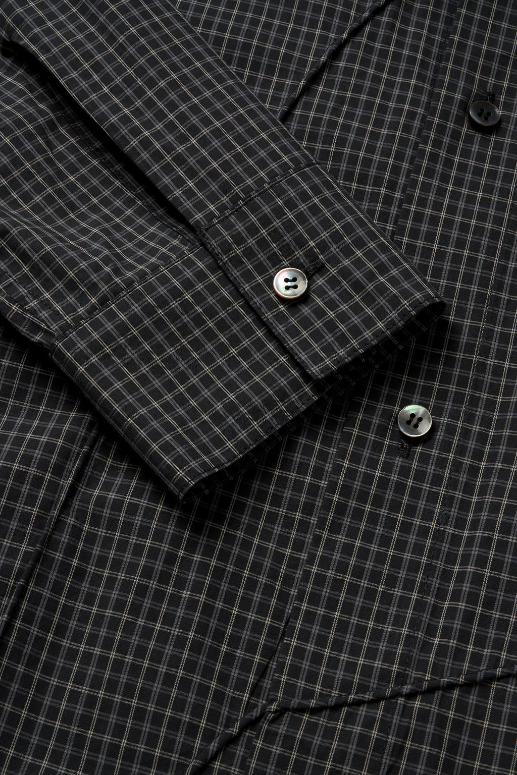 Diffraction Button Up Shirt (Grey Multi)