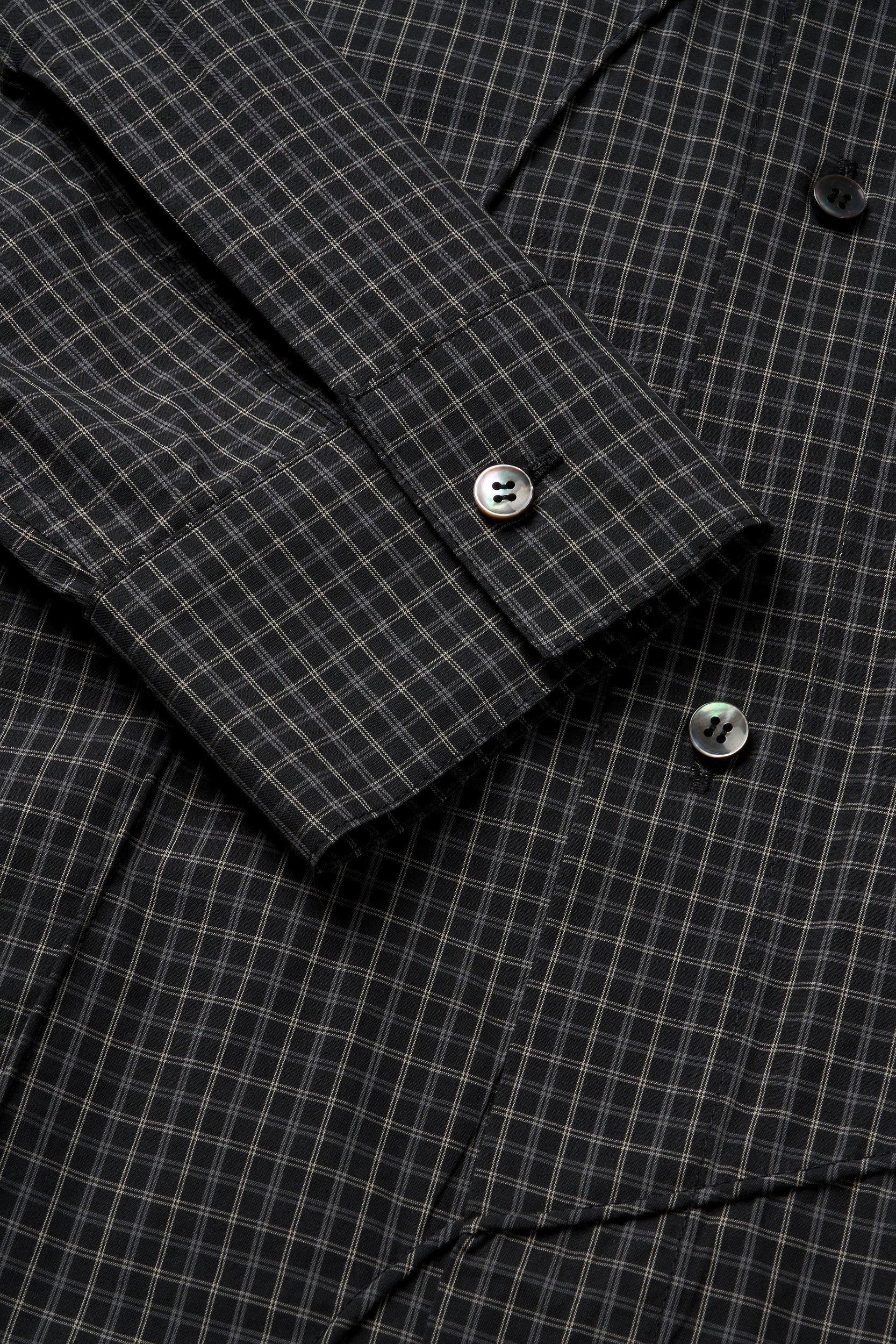 Diffraction Button Up Shirt (Grey Multi)