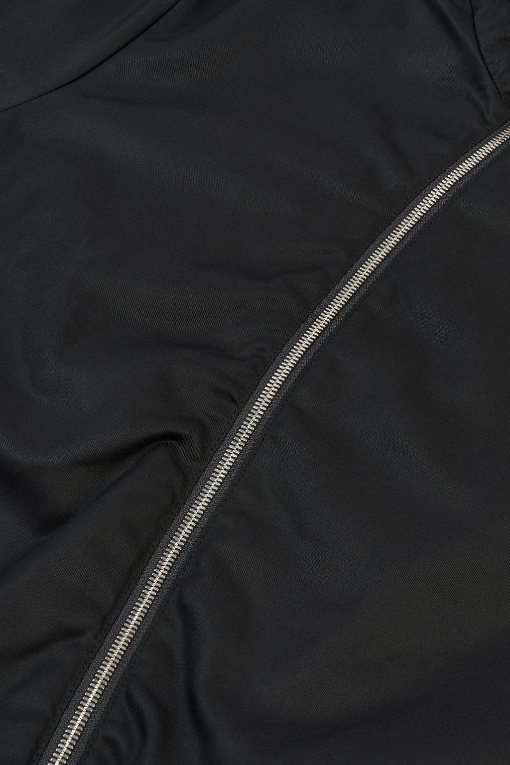 Asymmetrical Operator Zip Jacket (Black)