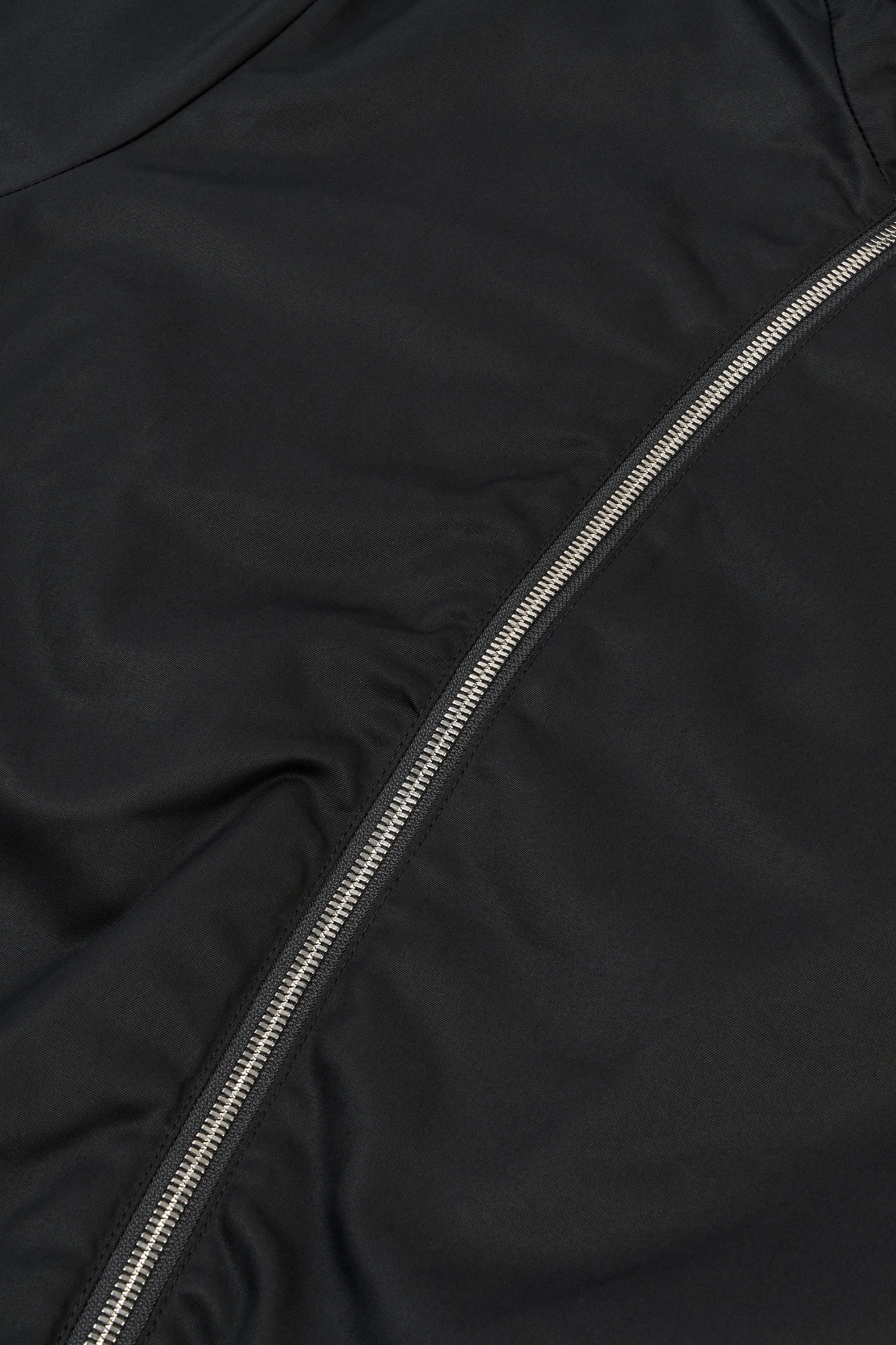 Asymmetrical Operator Zip Jacket (Black)