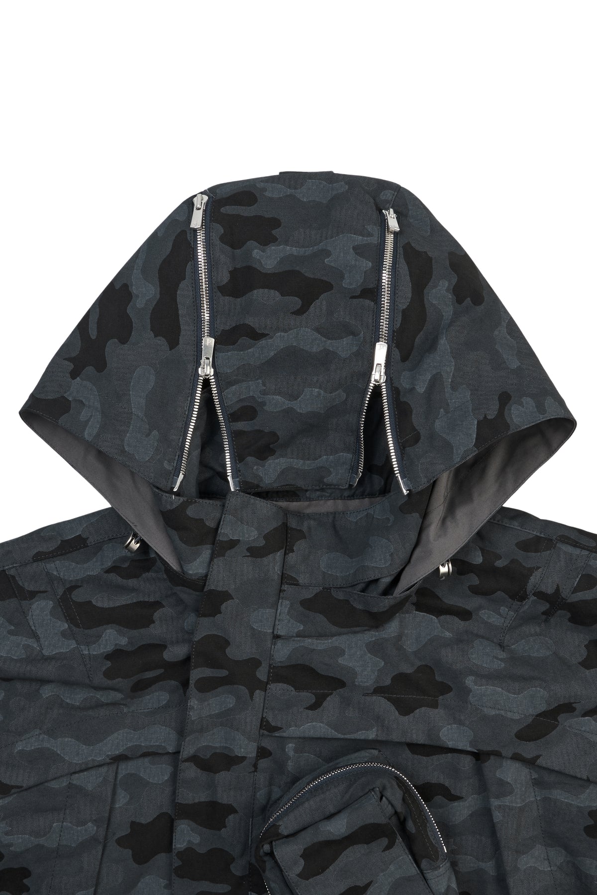 MK3 Curved Zip Jacket (Blue Camo)