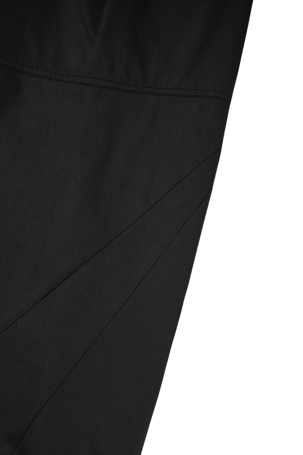 Wide Belted Trousers (Black)