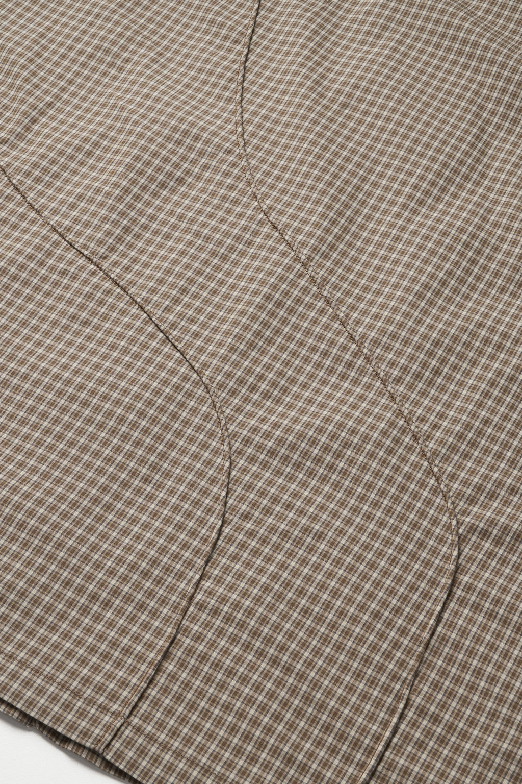 Diffraction Button Up Shirt (Beige Multi)
