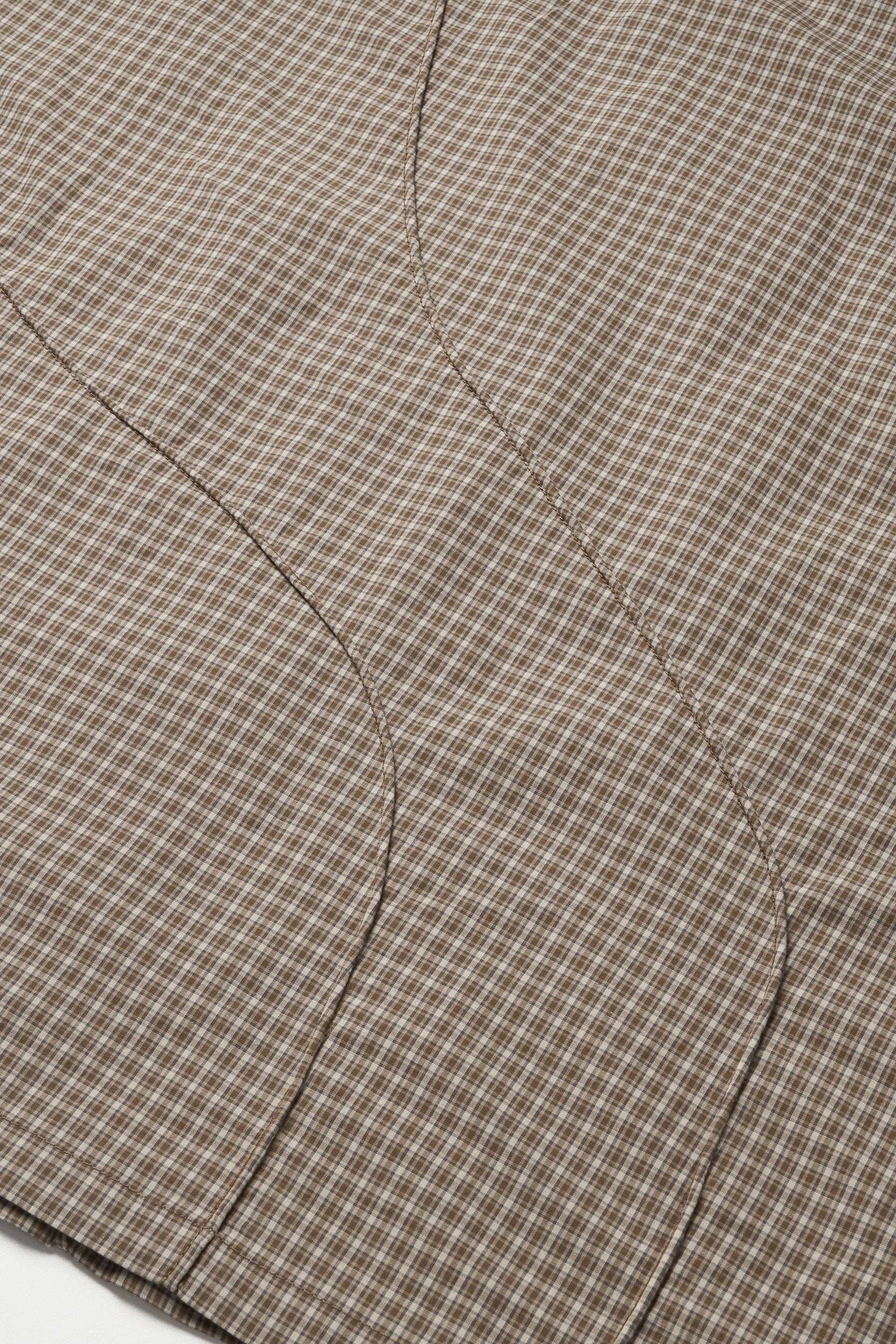 Diffraction Button Up Shirt (Beige Multi)