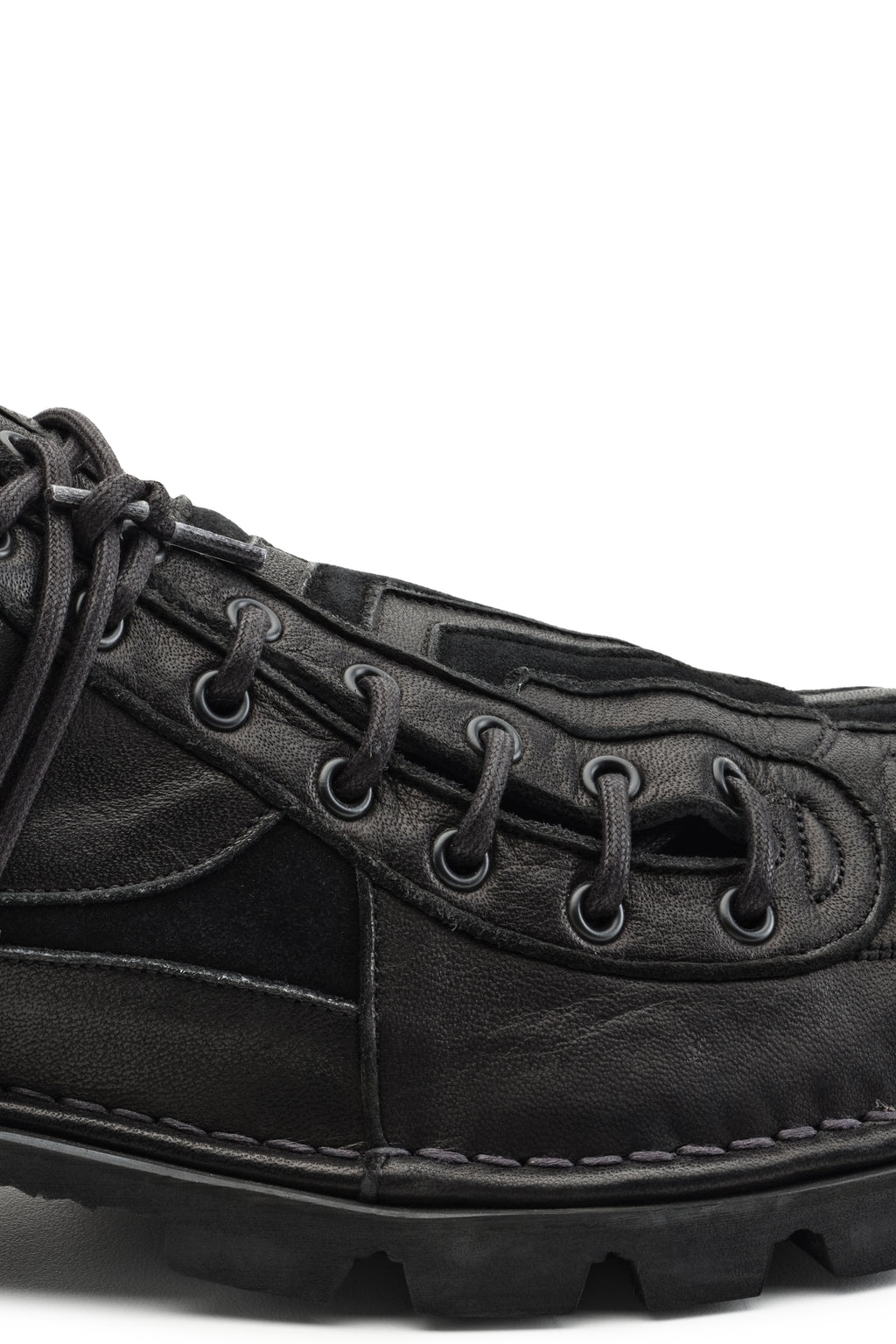 Banner Lace Up Derby (Black)