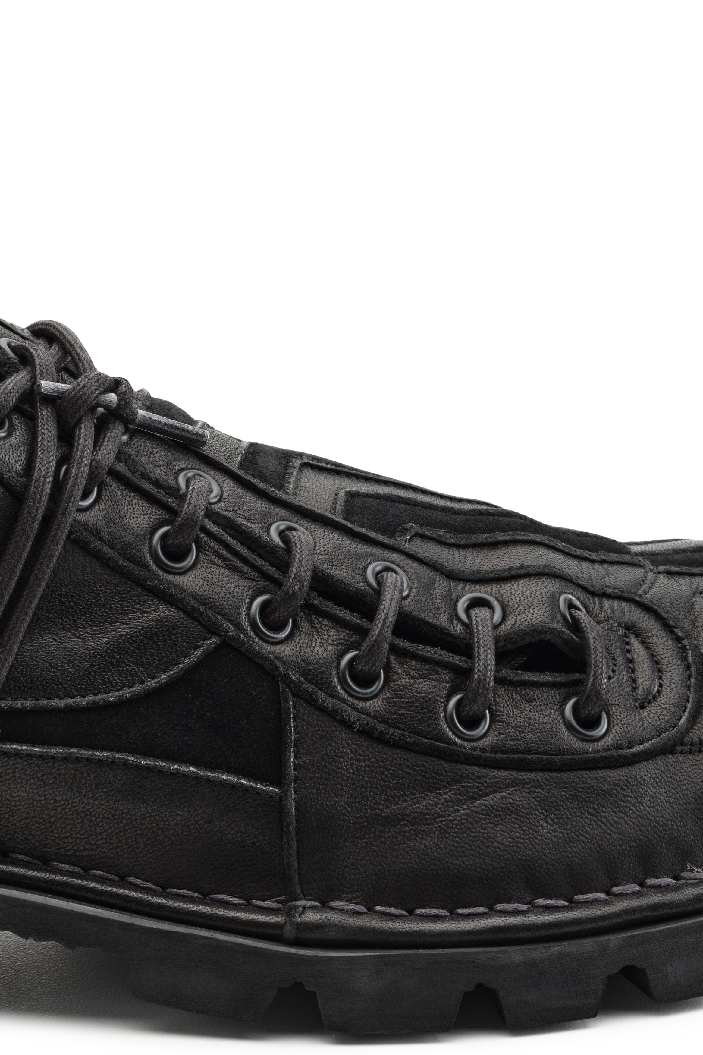 Banner Lace Up Derby (Black)