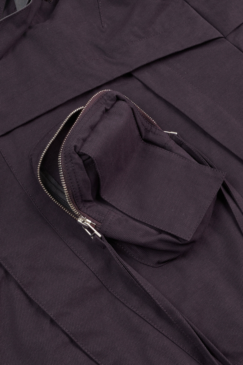 MK3 Curved Zip Jacket (Wine)