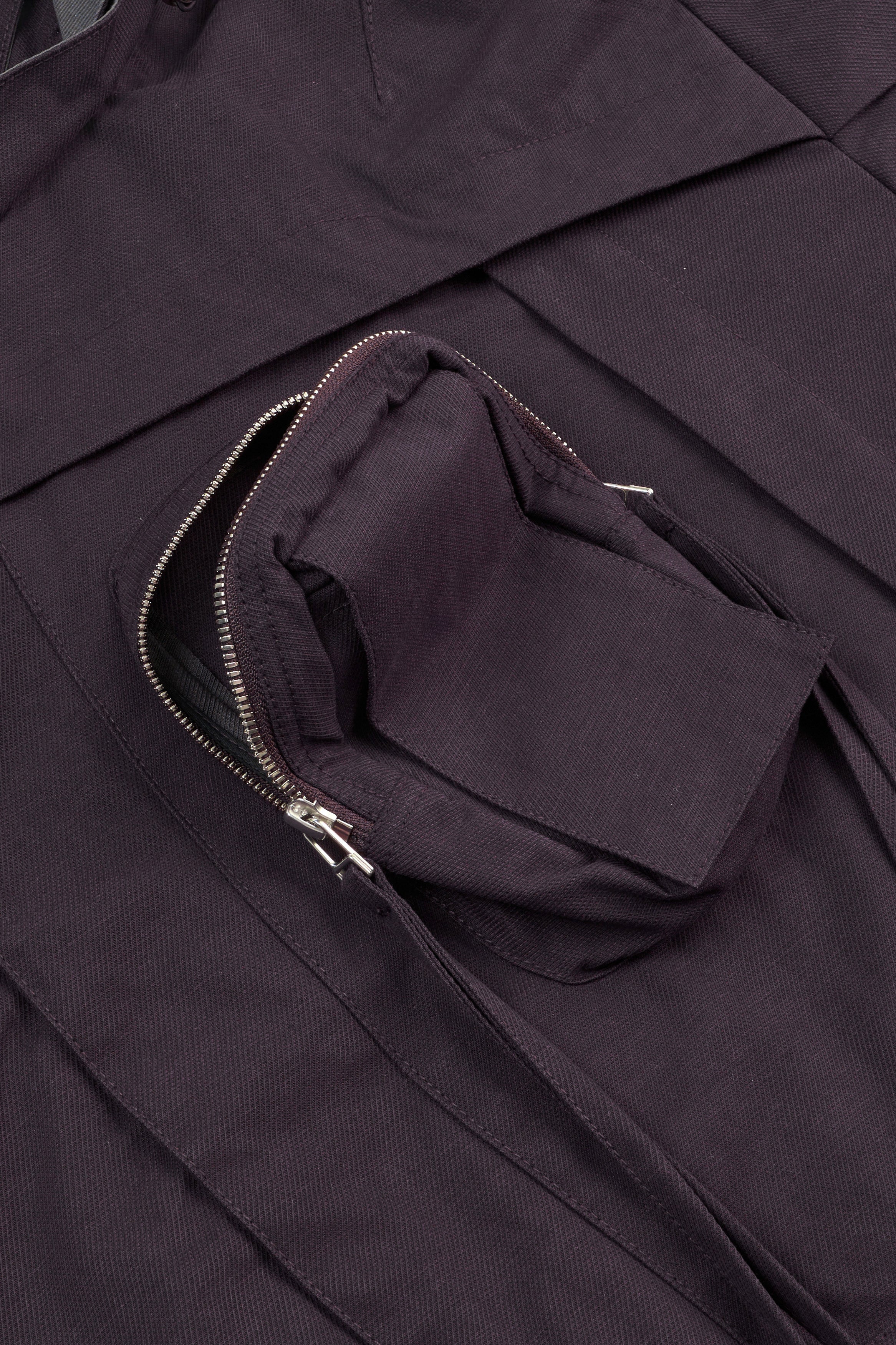 MK3 Curved Zip Jacket (Wine)