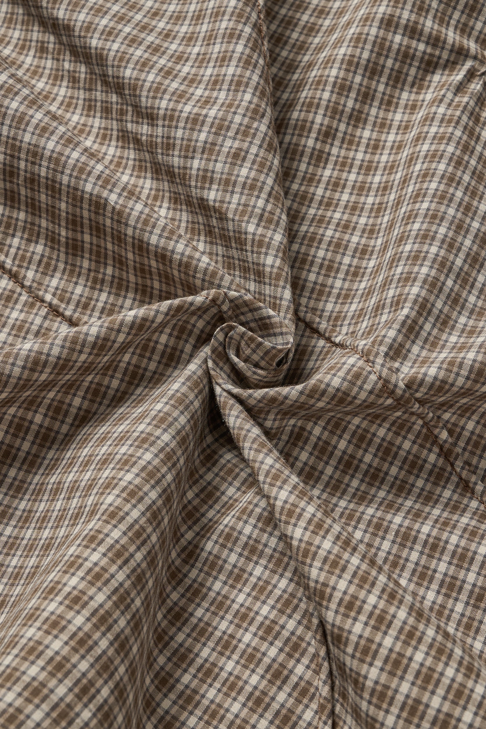 Diffraction Button Up Shirt (Beige Multi)