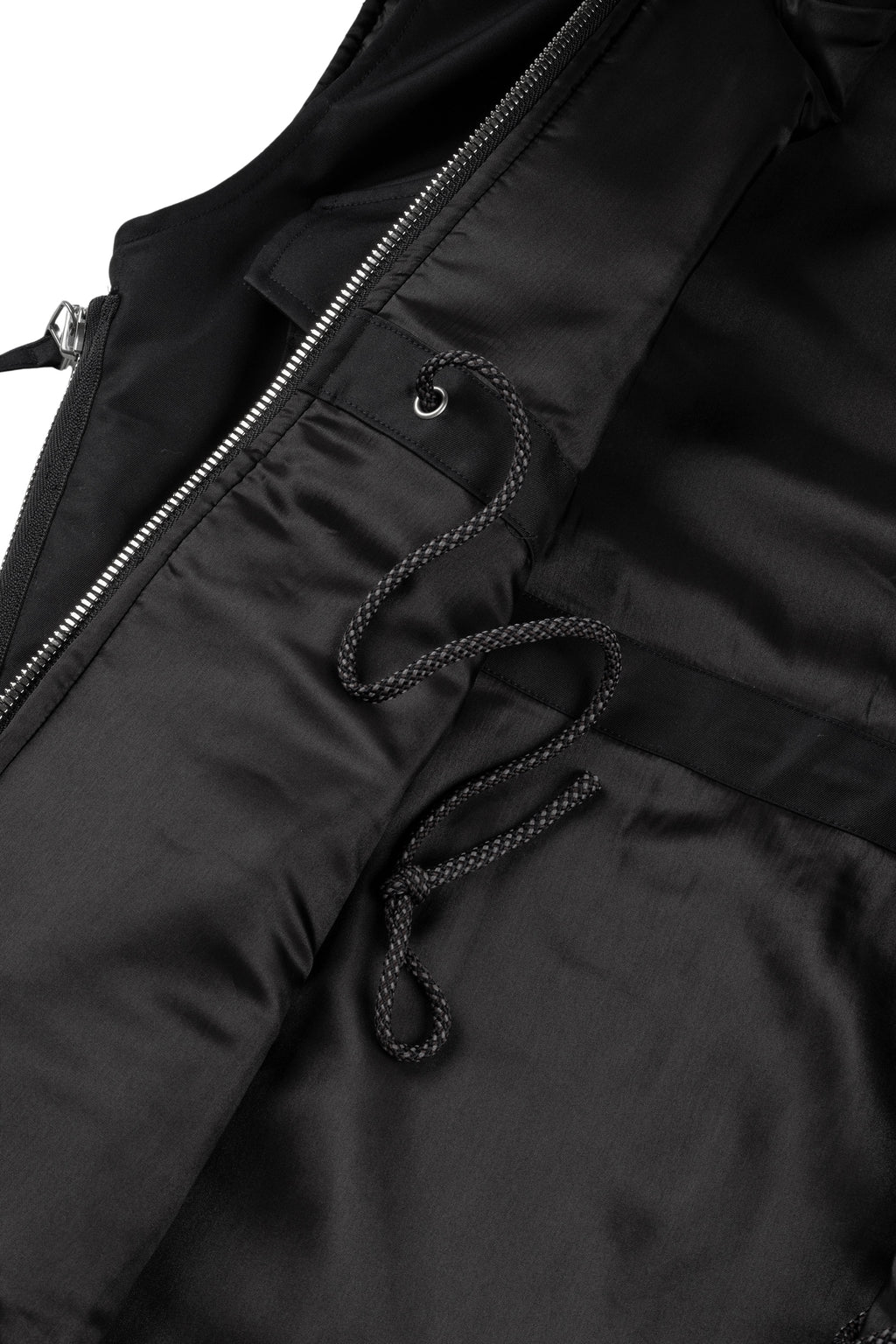 Darted Kalf Vest (Carbon Black)