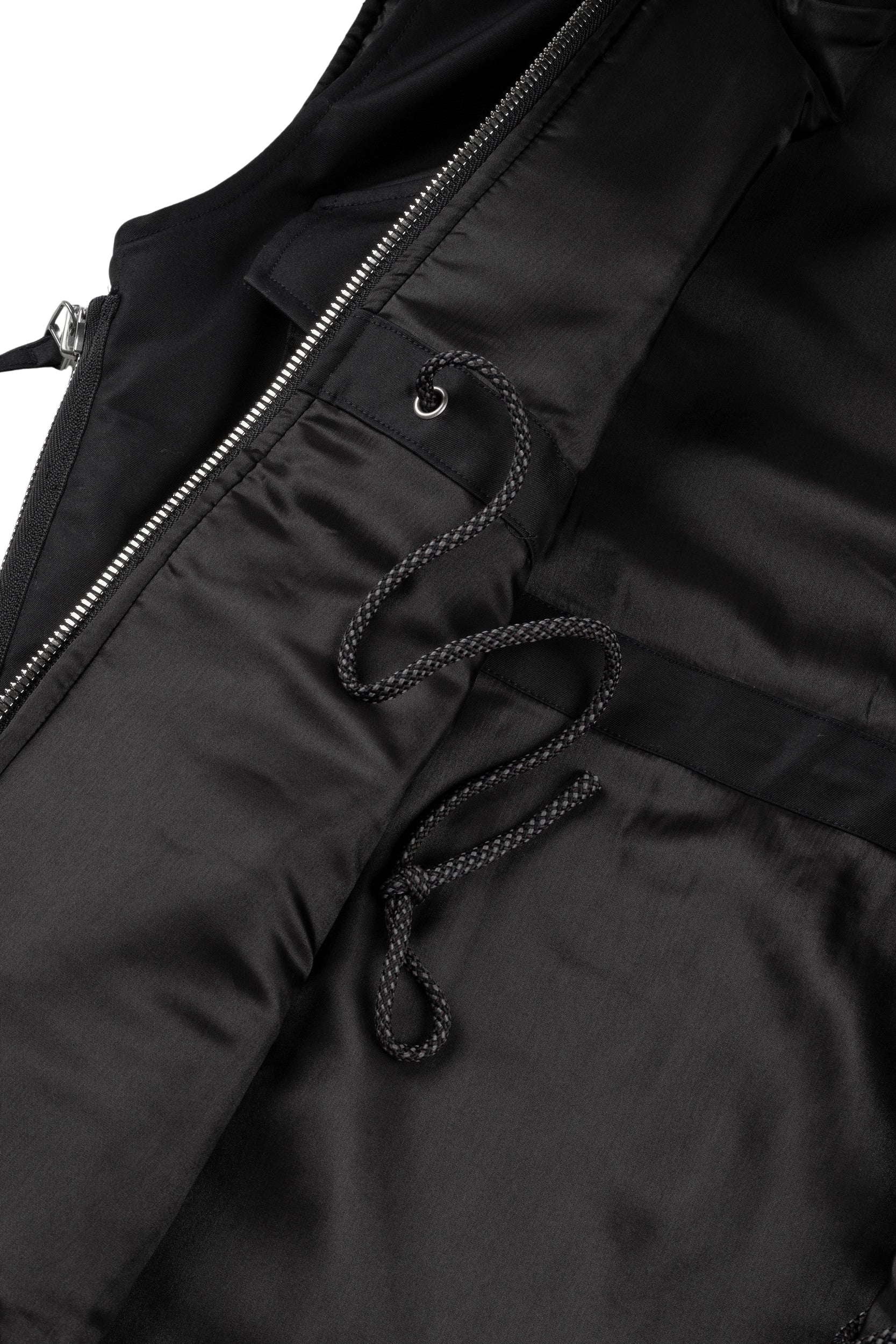 Darted Kalf Vest (Carbon Black)