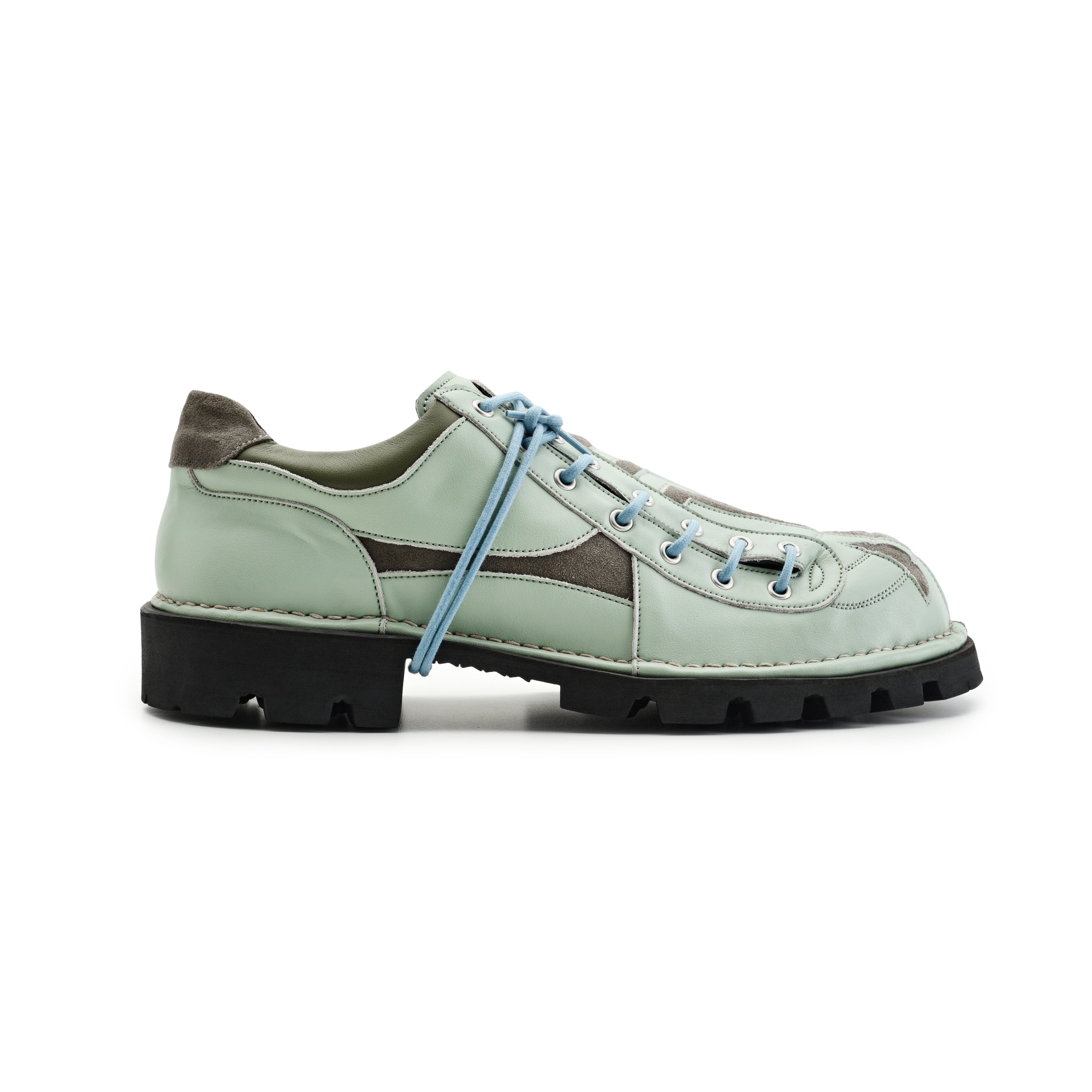 Banner Lace Up Derby (Tokyo Green)