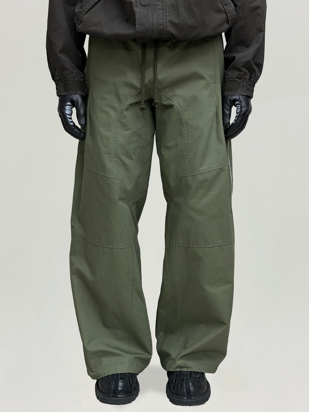 Curved Backzip Trousers Gen 2 (Army green)