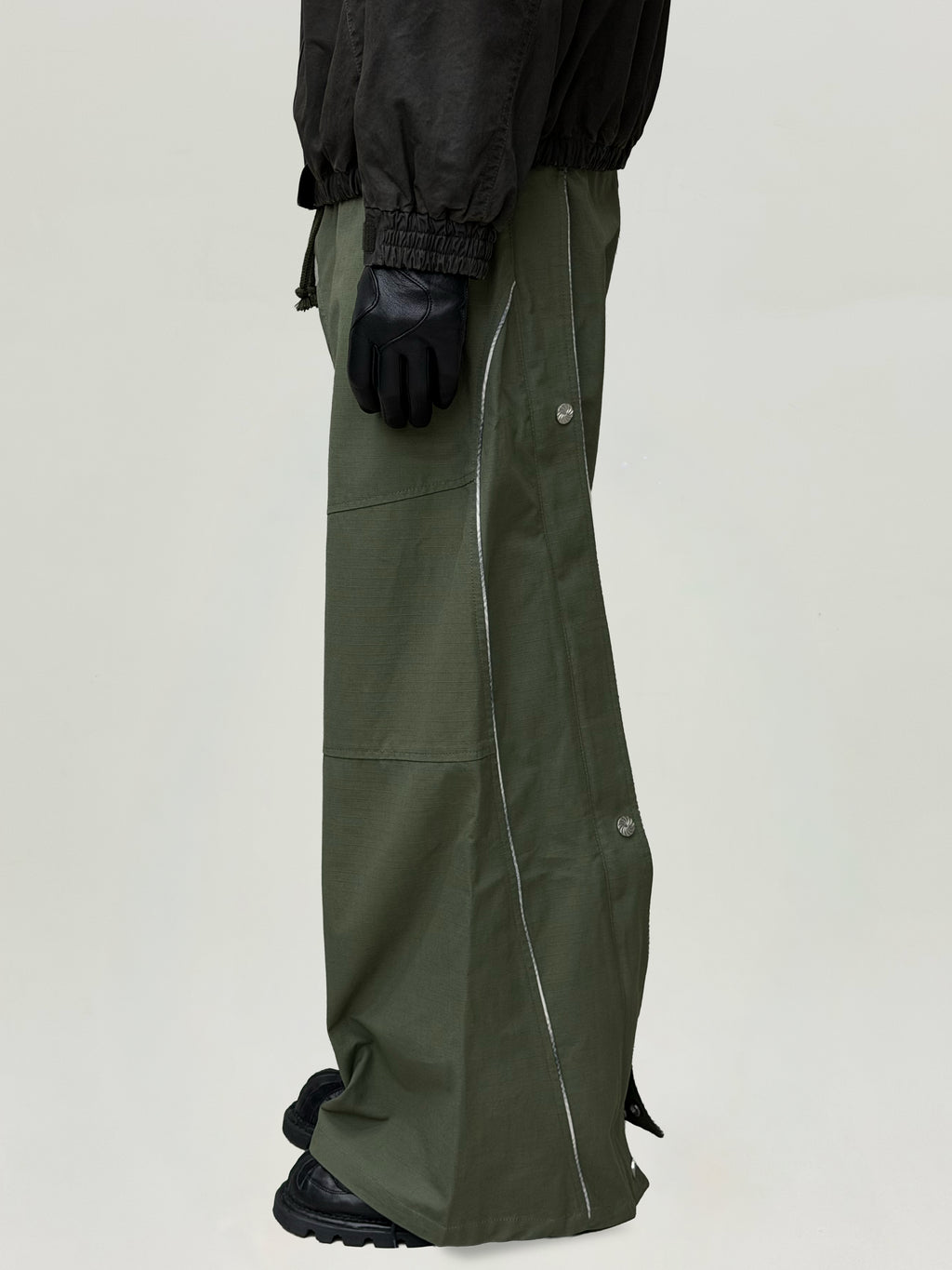 Curved Backzip Trousers Gen 2 (Army green)