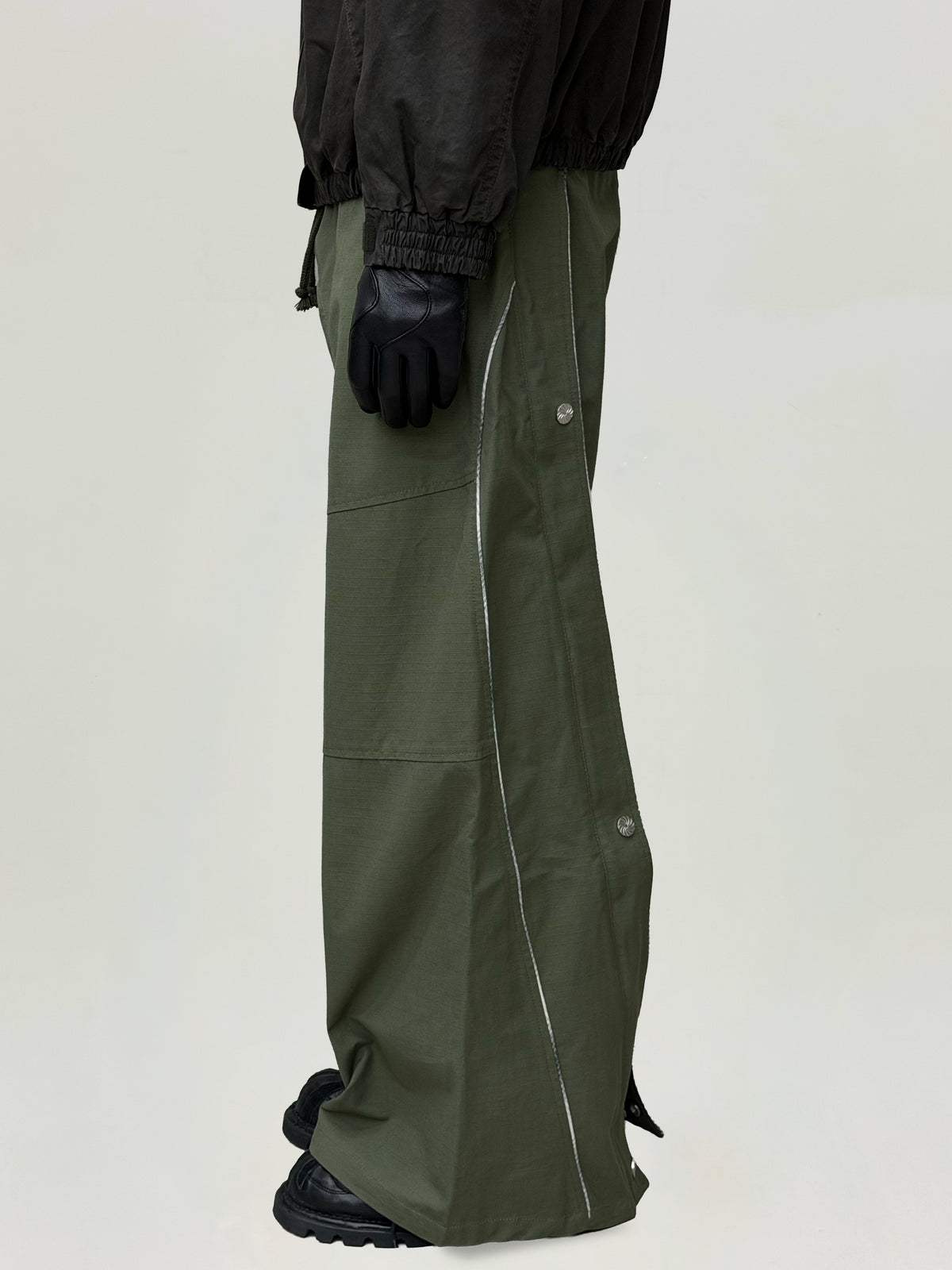 Curved Backzip Trousers Gen 2 (Army green)