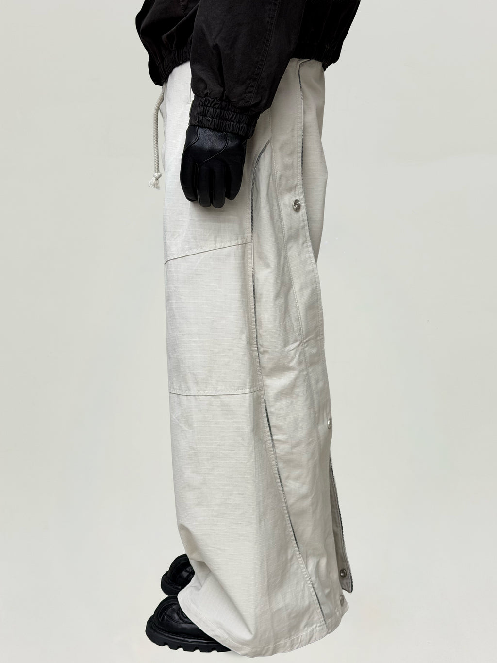 Curved Backzip Trousers Gen 2 (Ivory)