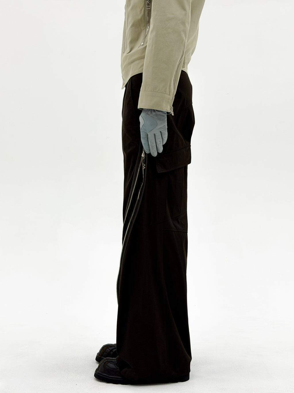 Diffraction 3-Way Zip Cargo Trouser (Fondant Brown)