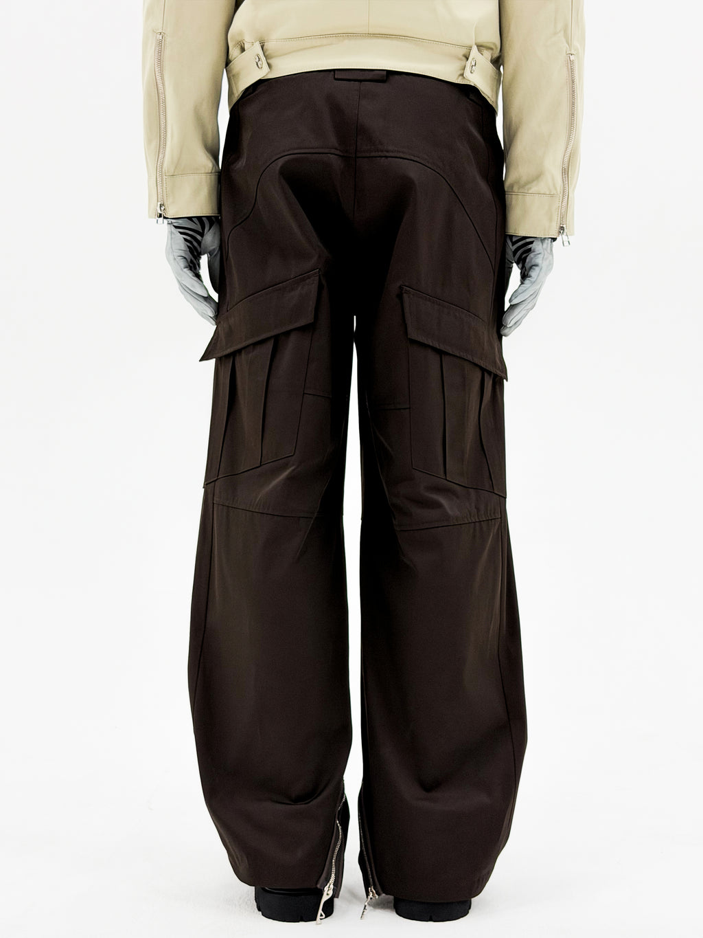 Diffraction 3-Way Zip Cargo Trouser (Fondant Brown)