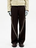 Diffraction 3-Way Zip Cargo Trouser (Fondant Brown)
