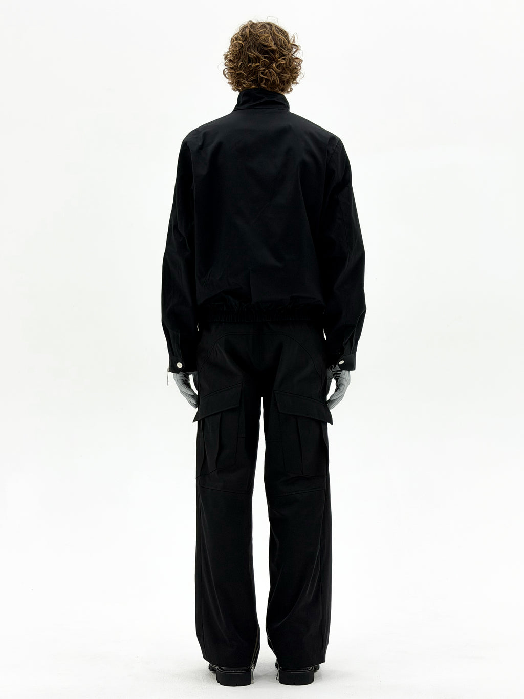Diffraction 3-Way Zip Cargo Trouser (Black)