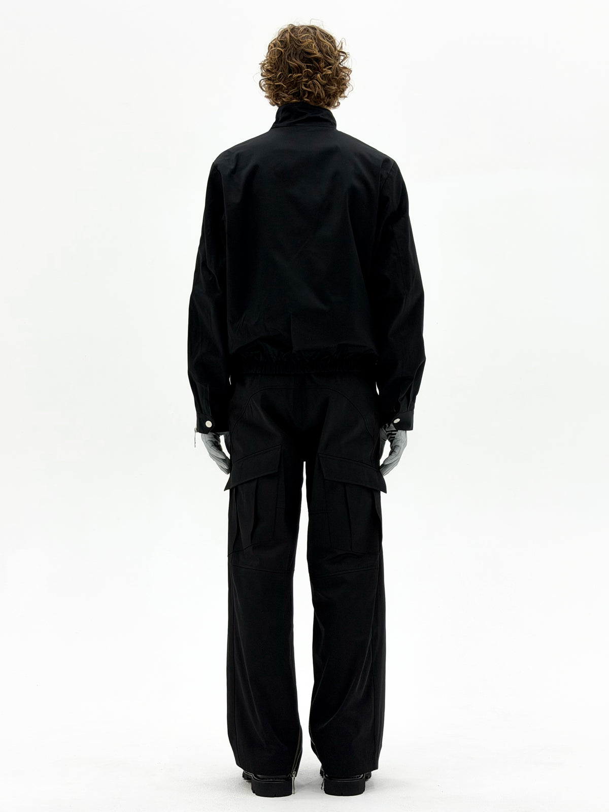Diffraction 3-Way Zip Cargo Trouser (Black)