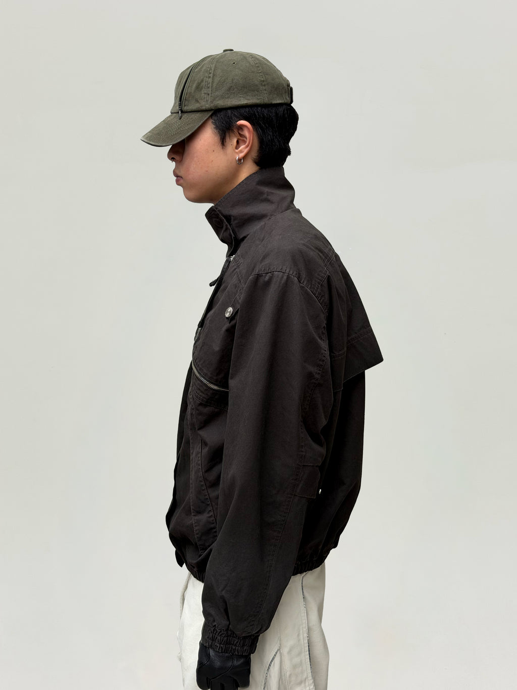 Engineer Zip Jacket (Grey)