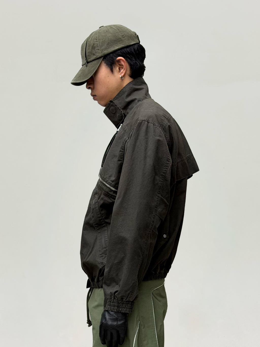 Engineer Zip Jacket (Army Green)