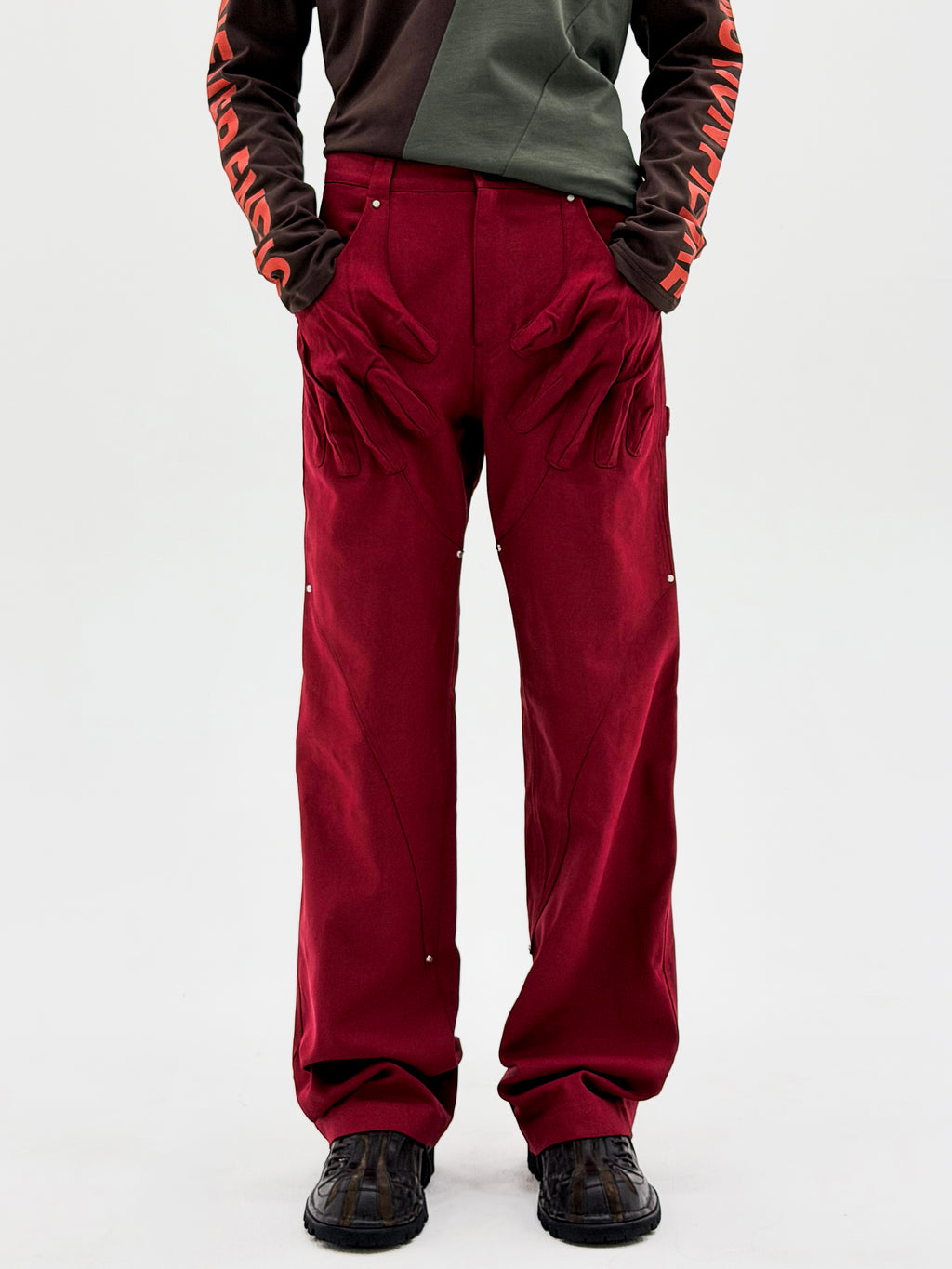 Glove Carpenter Trouser (Blood Red)