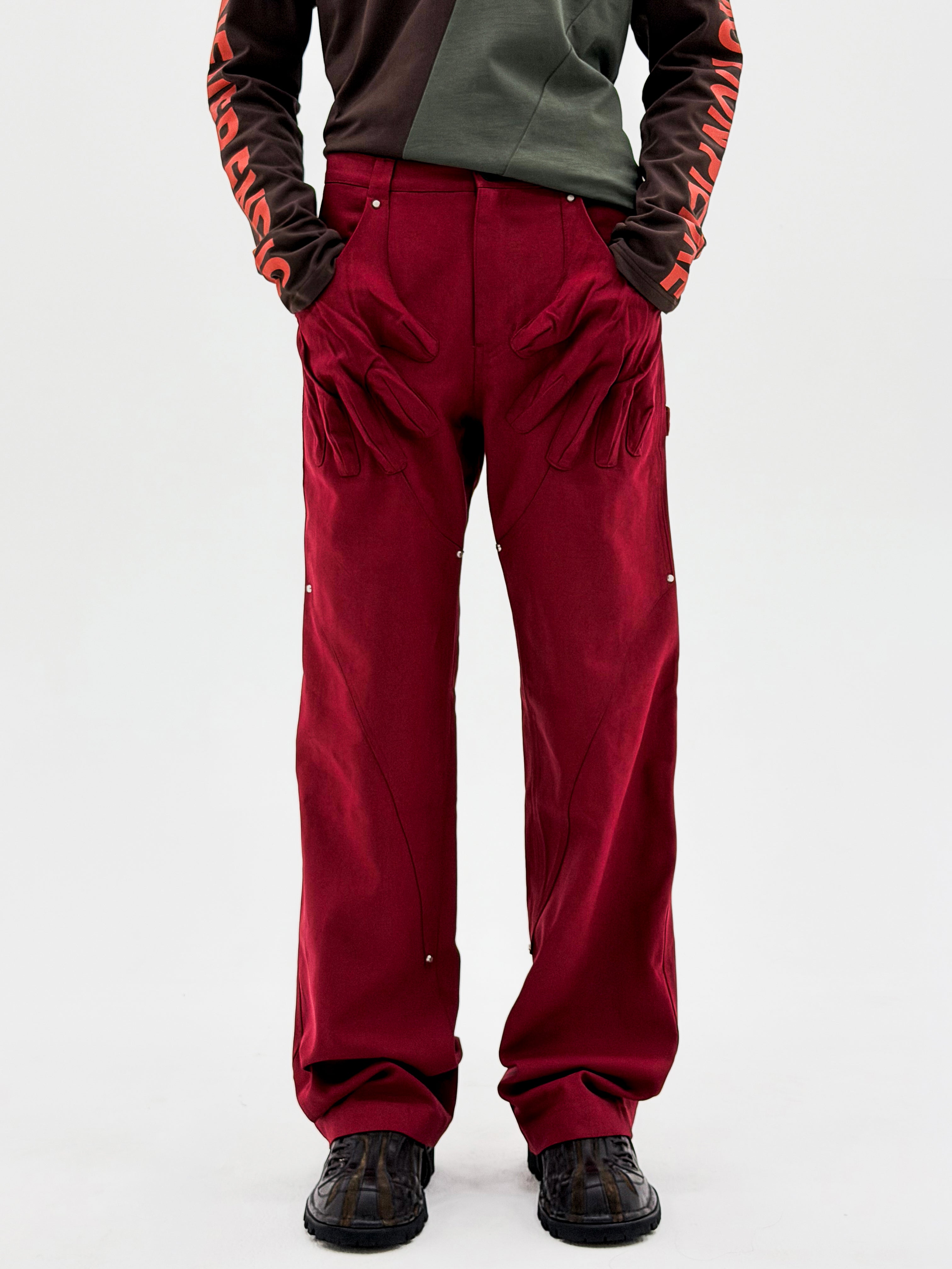Glove Carpenter Trouser (Blood Red)