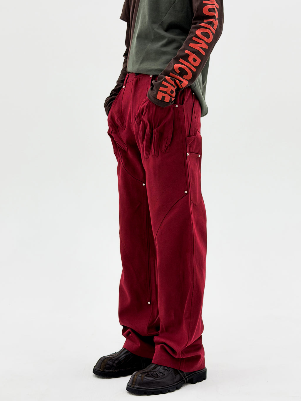 Glove Carpenter Trouser (Blood Red)